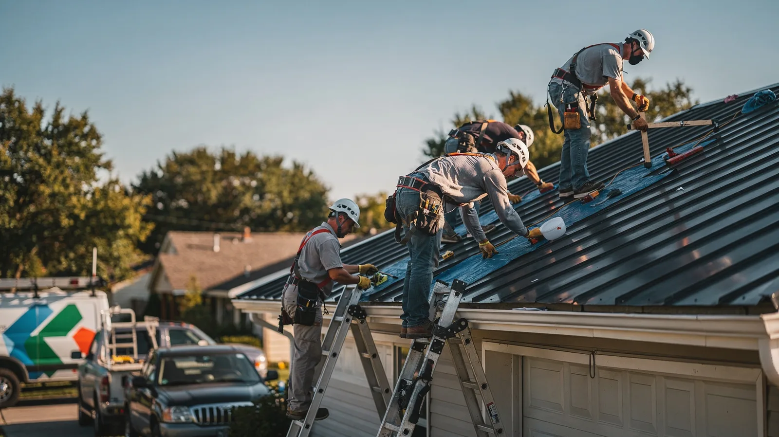 Metal Roof Installation in Forsyth, IL near me
